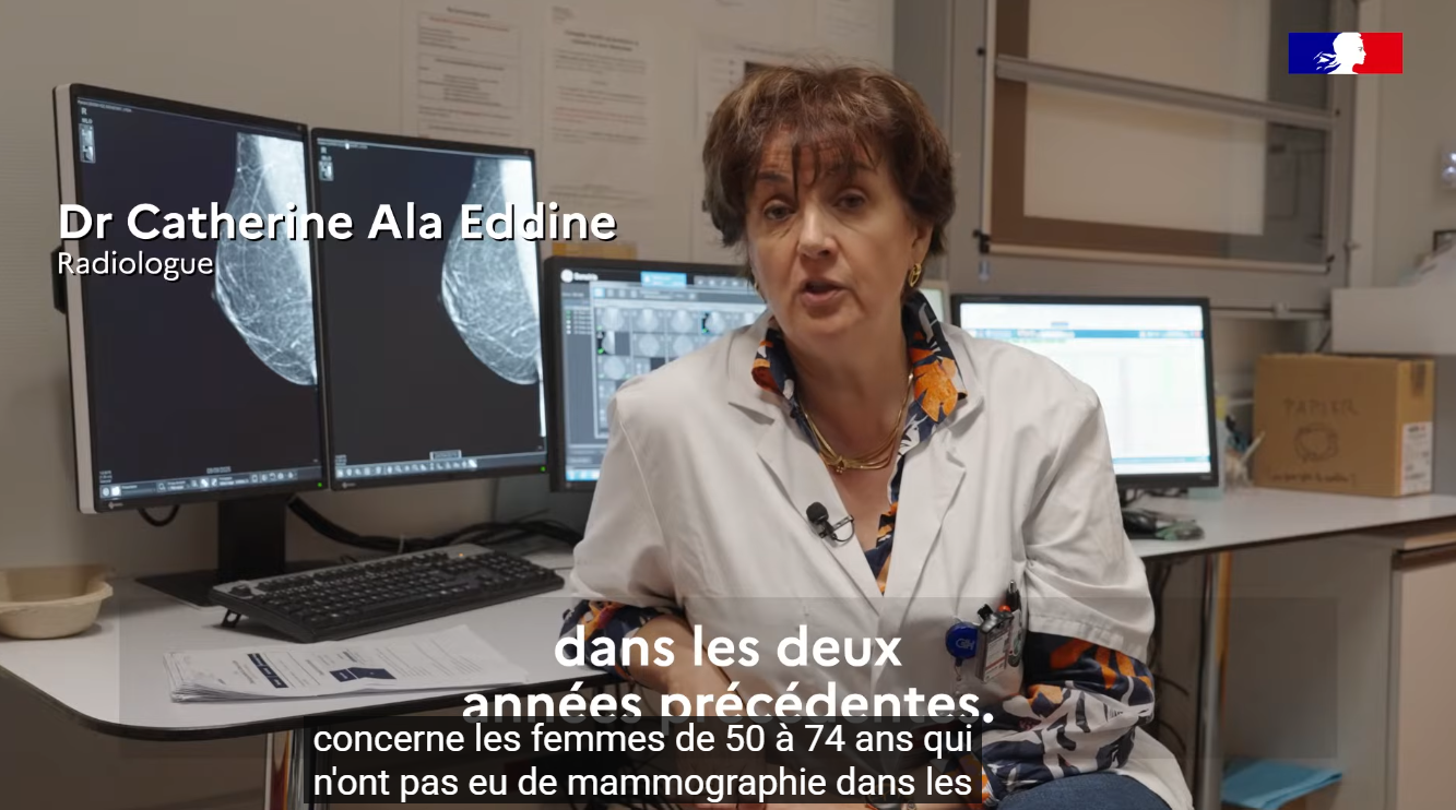 Vidéo « Dépistage des cancers du sein : la mammographie »